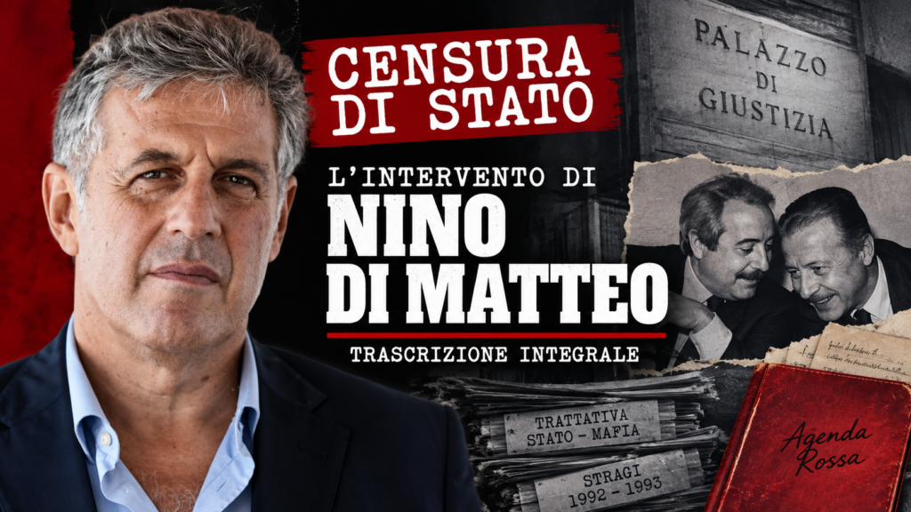 CENSURA DI STATO, NINO DI MATTEO: DIFENDERE REPORT E IL GIORNALISMO D'INCHIESTA