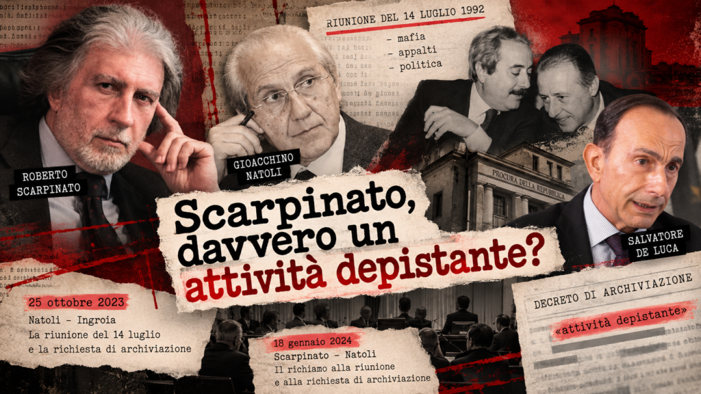 SCARPINATO AVREBBE DEPISTATO? I DUBBI SULLA RICOSTRUZIONE DEL DECRETO BOLOGNA